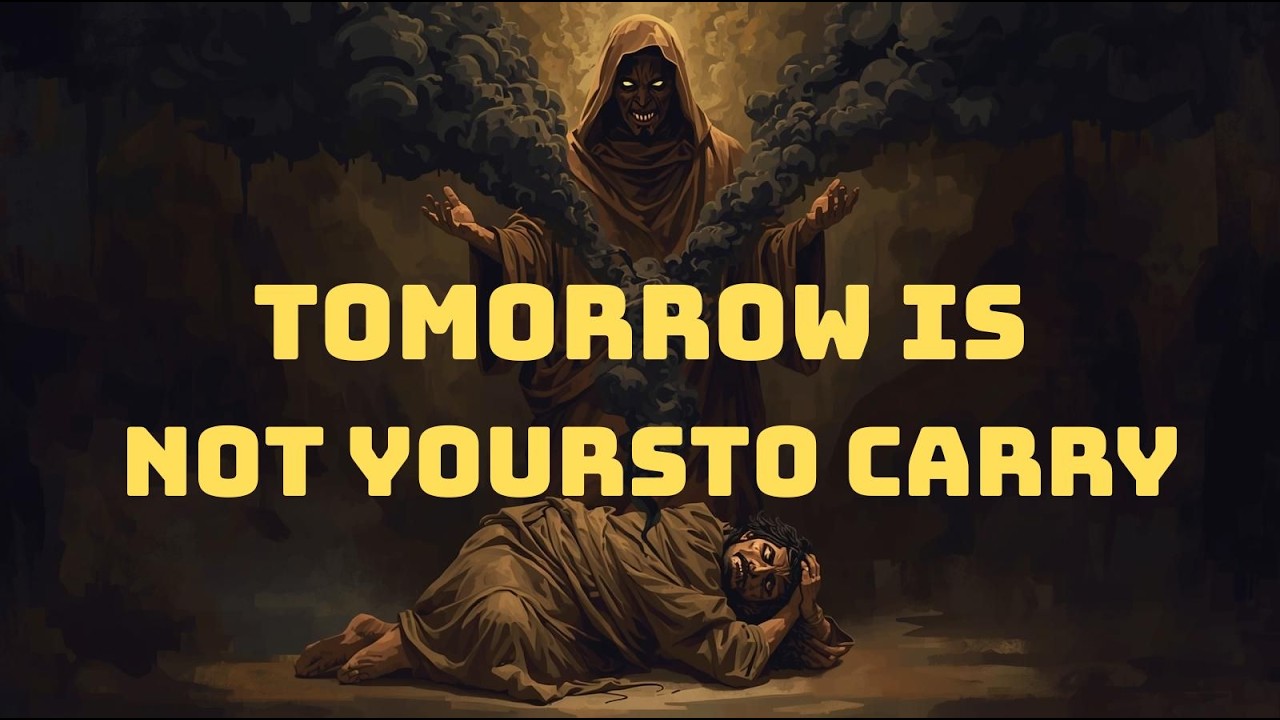 STOP WORRYING — TOMORROW IS NOT YOURS TO CARRY
