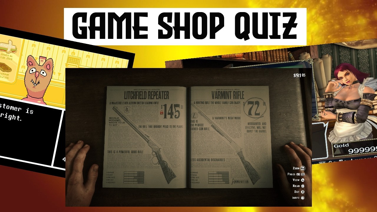 Guess 80 Games by Shopping! Game Shop Quiz!