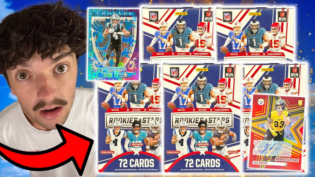 THESE ARE ACTUALLY GOOD? (2025 Rookies & Stars Blaster Box)