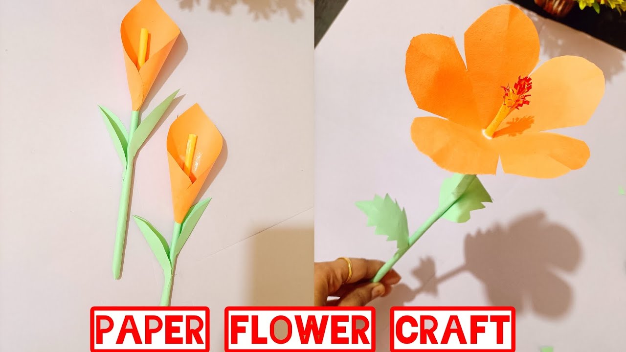 Paper flower craft #ytshort#craftvedio#diy#paperflower #home decor #giftideas