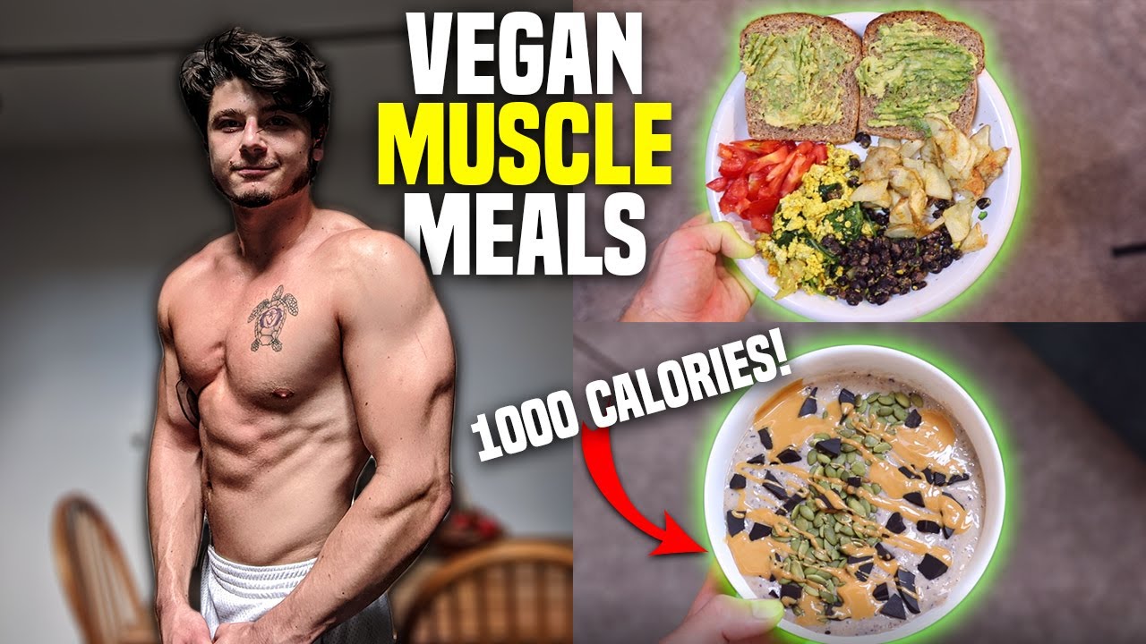 Vegan Bodybuilder Explains How To Consume 4000 Calories A Day | Full Day Of Eating