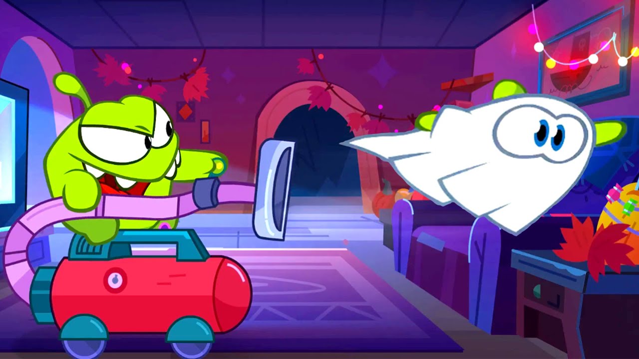 As Histórias do Om Nom:  Halloween: Histórias de Fantasmas  - Desenhos Animados  para Crianças