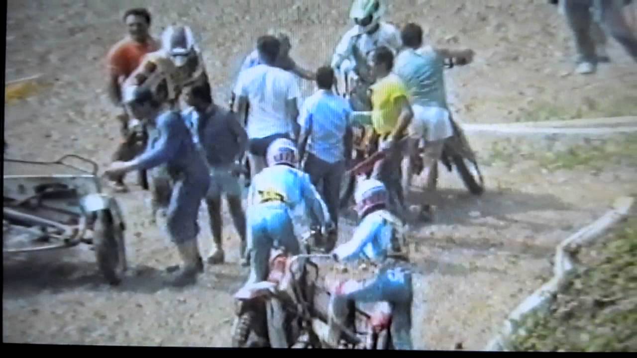 Crossodromo Laveno Mombello (VA) Italy -  World Championship Sidecar cross 1989 - Parte 1\2
