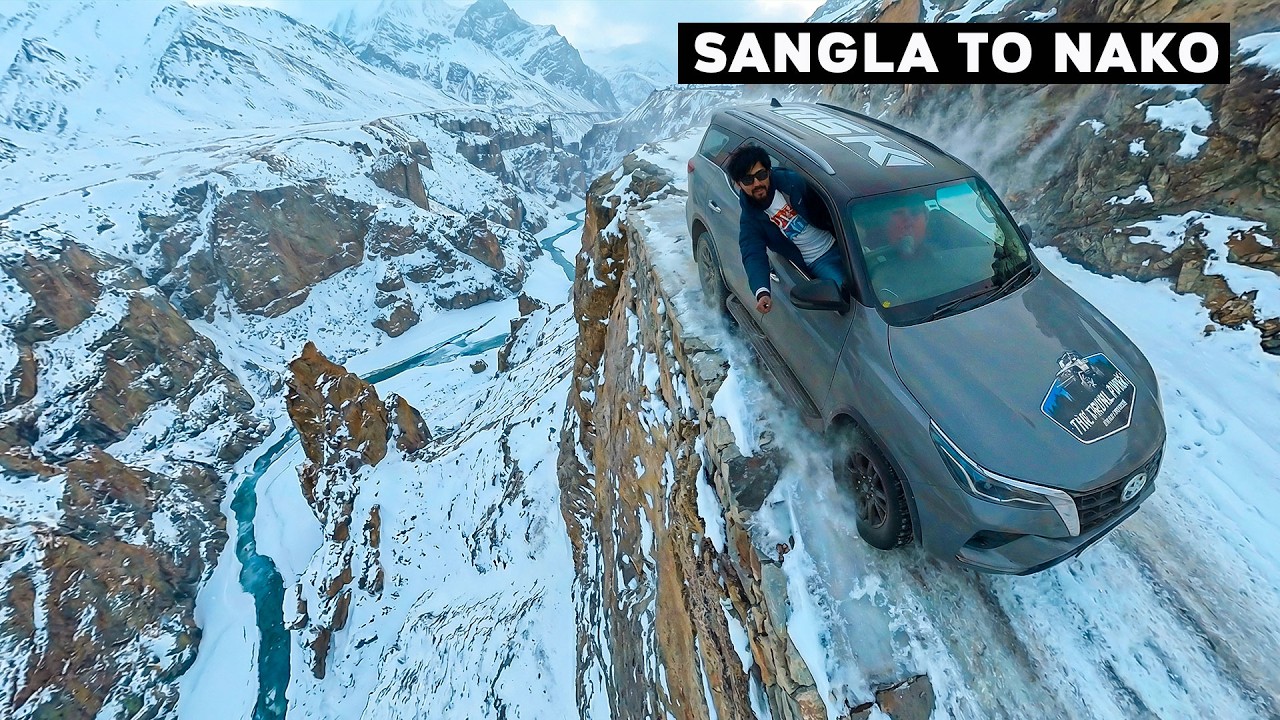 SEEDHI MAUT! Driving My Fortuner on the DEADLIEST Spiti Roads!