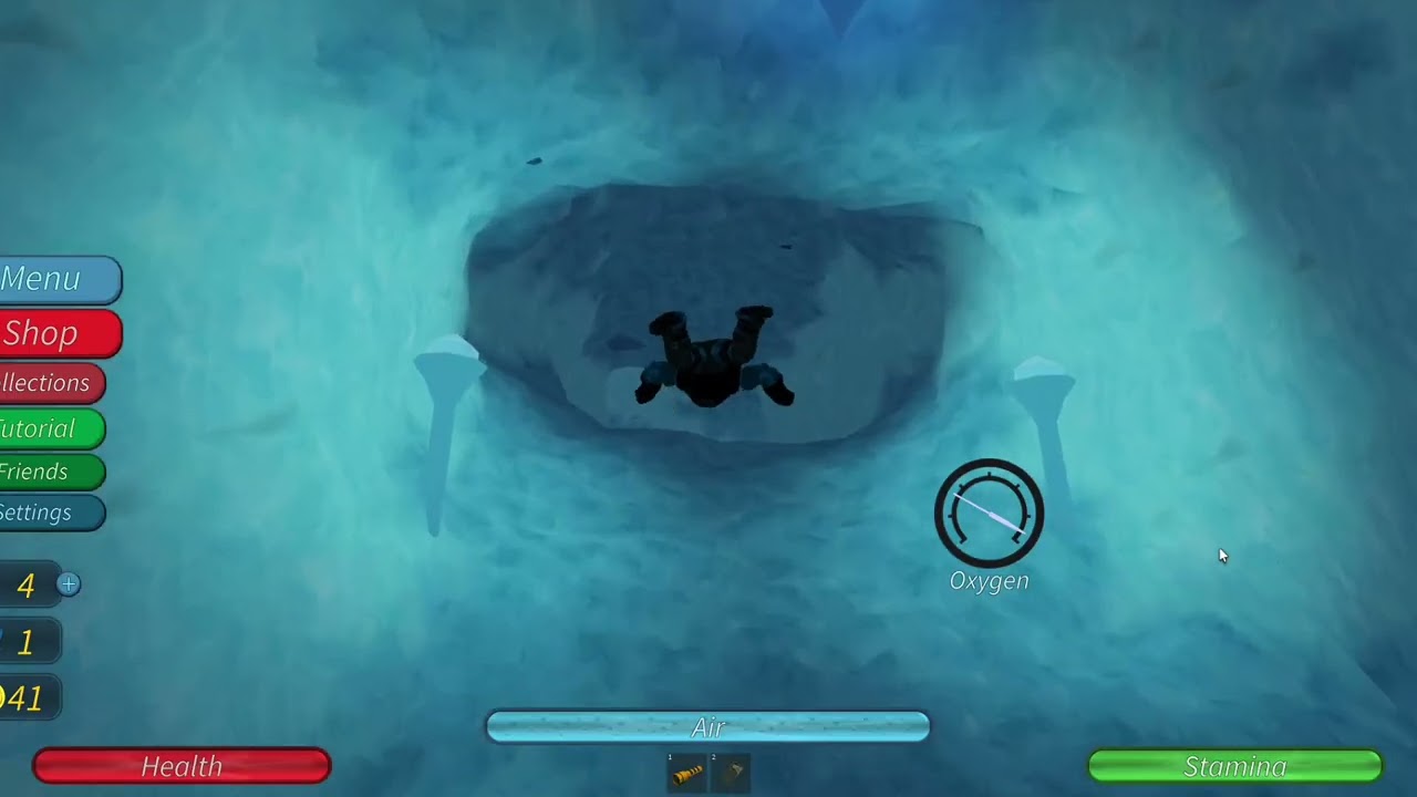 INSANE Challenge in [Roblox] #diving #game #coldplanet