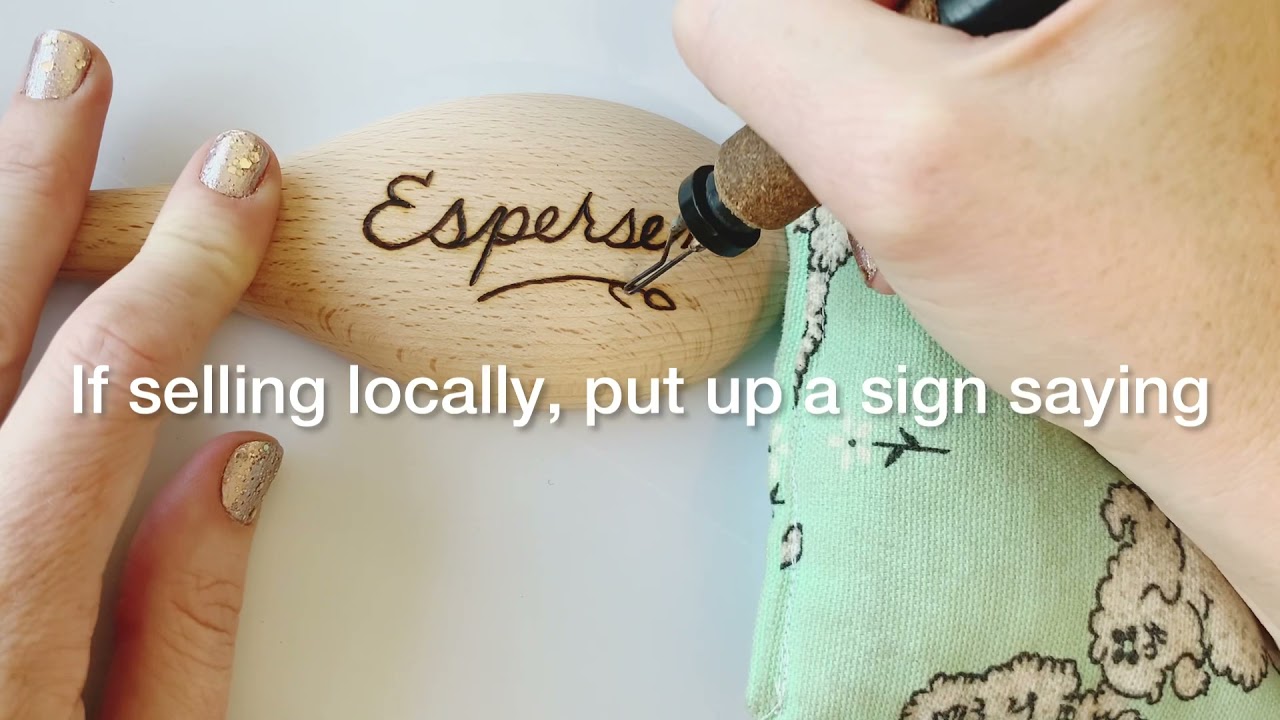 #1 How to Burn Custom Wood Spoons: Wood Burning Projects That Sell [Video Series]