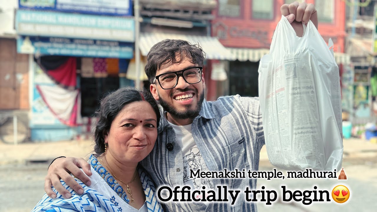 Exploring Meenakshi Temple, Tamil Nadu | Bangalore to Rameshwaram Journey