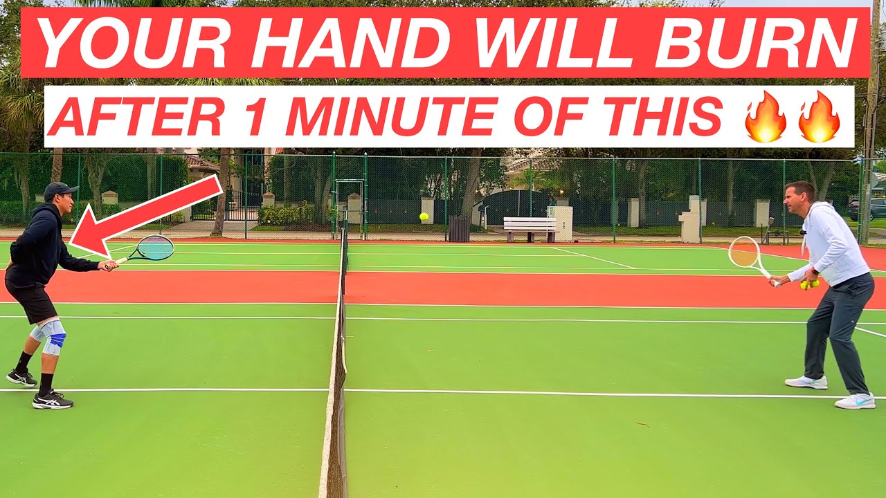 Volley Stability Drill with NTRP 4.5 Player Alec