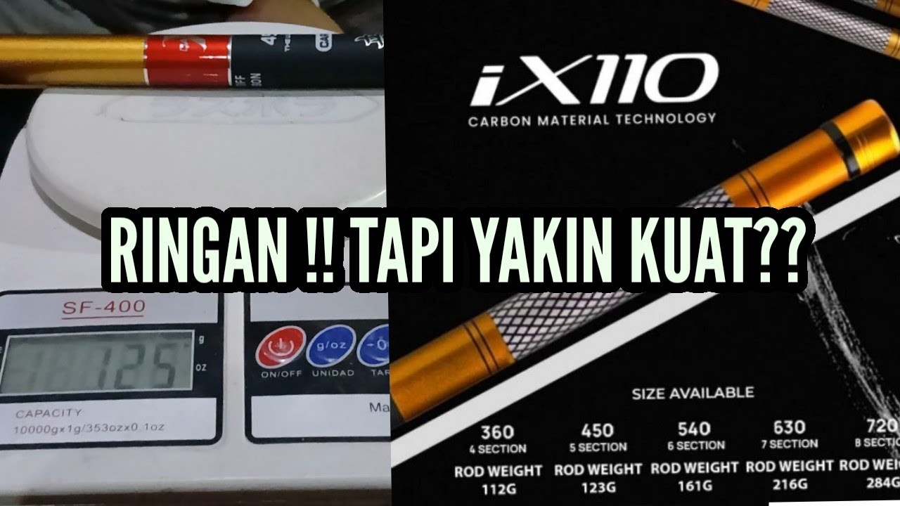 Review tegek terbaru IROLY iX110 || Tegek super ringan harga murah‼️