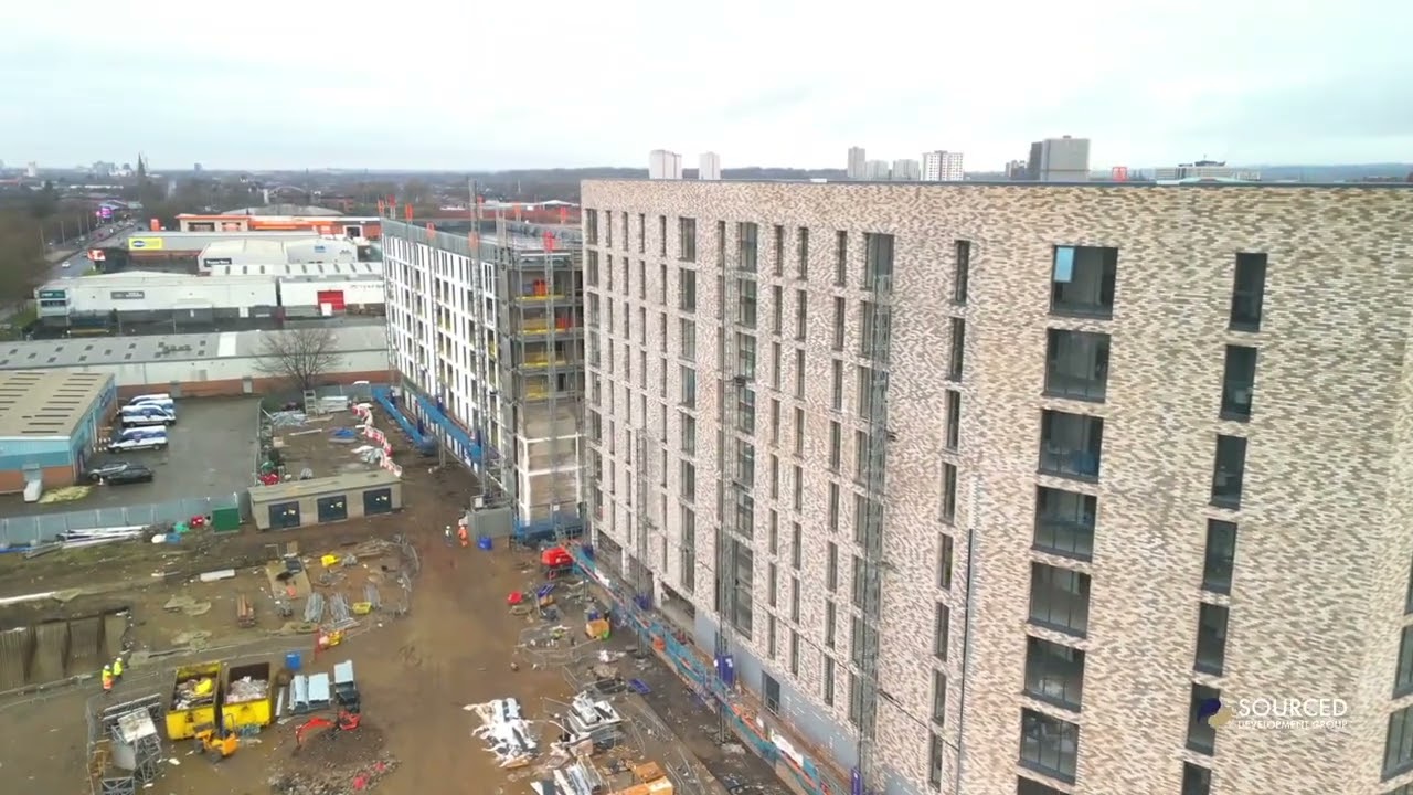 Regent Plaza | Manchester - Drone Footage March 2023