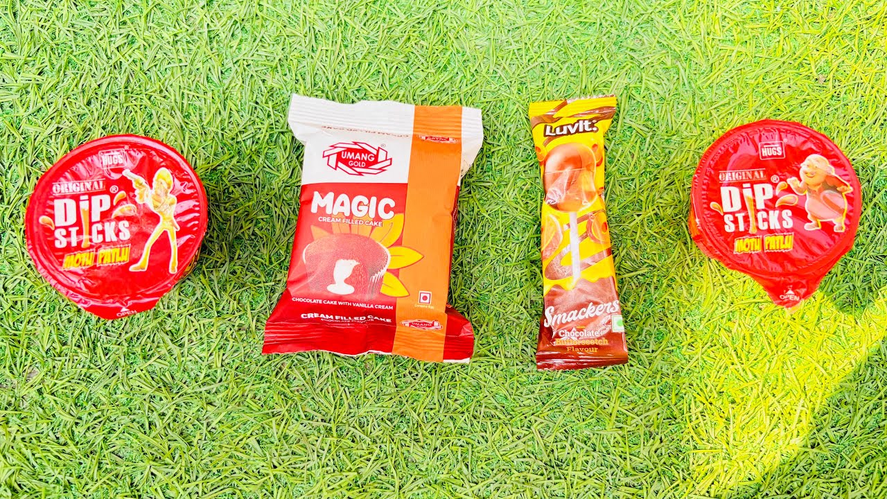 ASMR Most Popular Candys / some lots of colorful rainbow lollipop candy / unpacking chocolate eat.. 