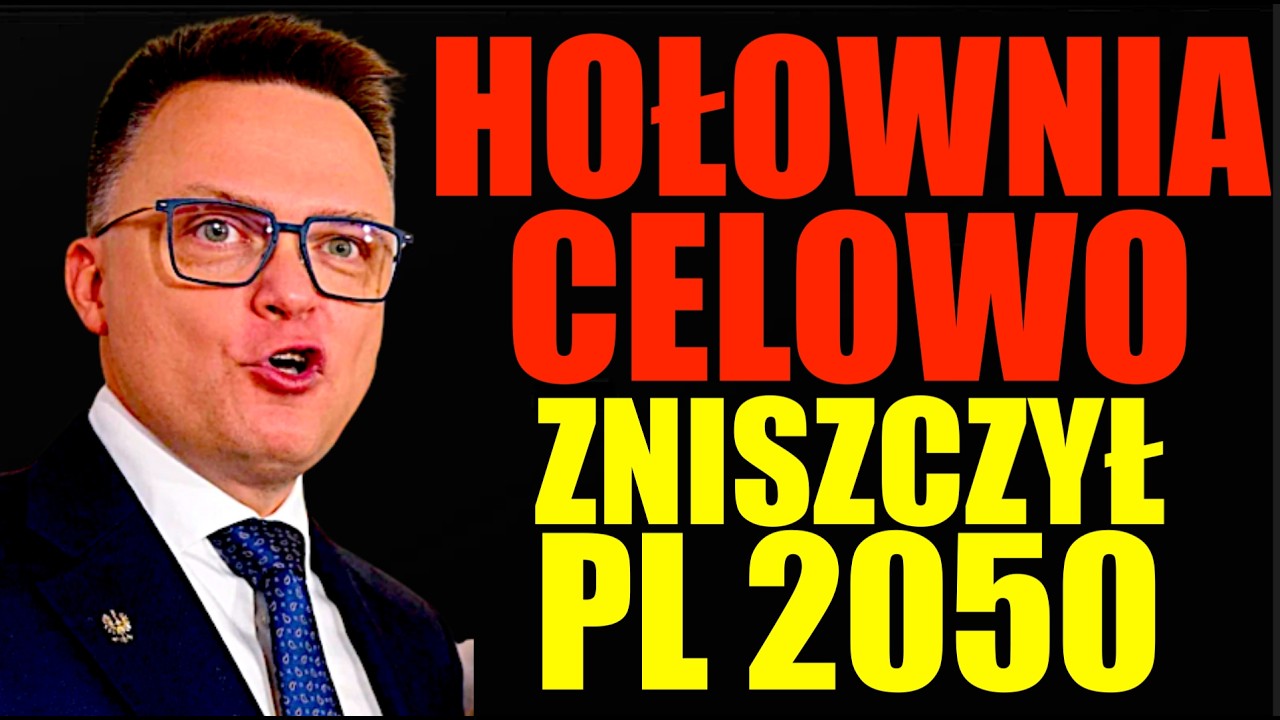 Celem Hołowni było zniszczenie PL2050, autodestrukcja na polecenie Kaczyńskiego