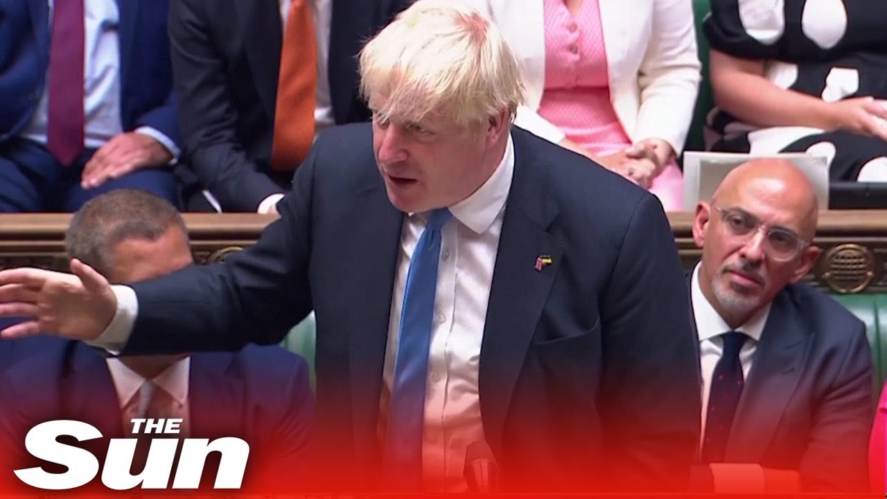 'Hasta la vista, baby' Boris Johnson's final bow out of House of Commons