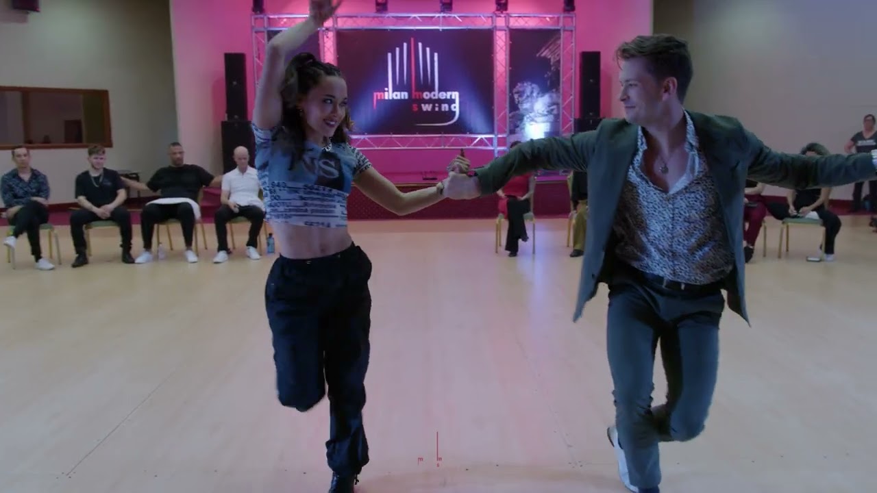 Joel Torgeson & Nicole Ramirez - 1st place Champions Jack&Jill Finals - Milan Modern Swing 2024