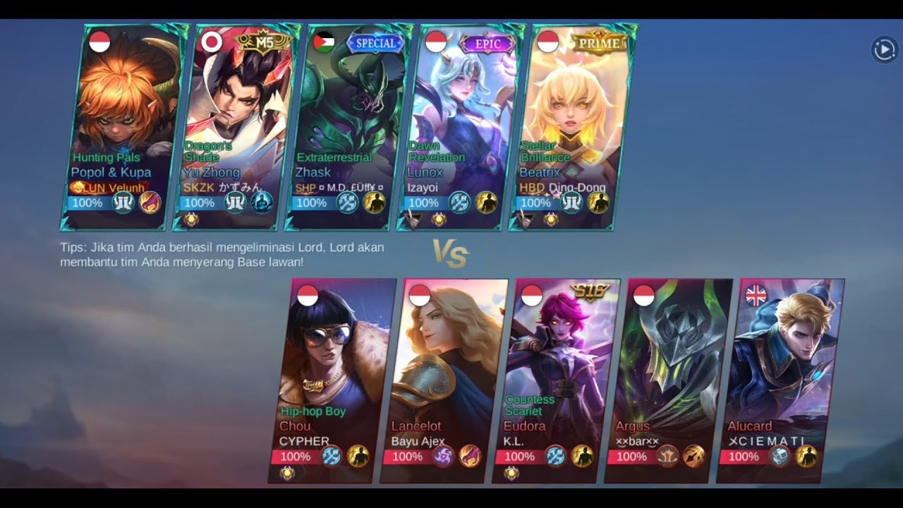 [CLASSIC SOLO] Popol & Kupa - Mobile Legends