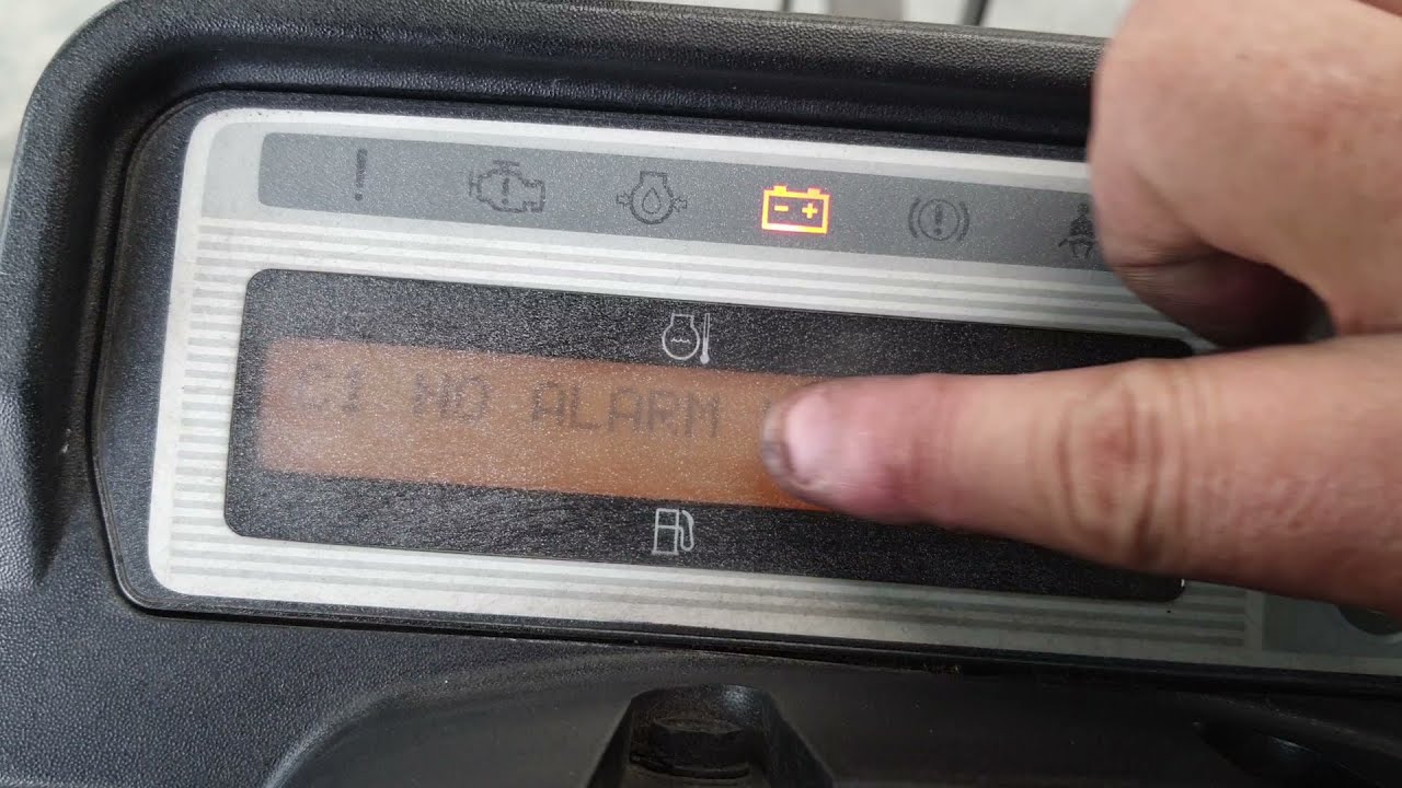 Forklift Error code F-85 and Claer code error (โค๊ตและการลบโค๊ต)