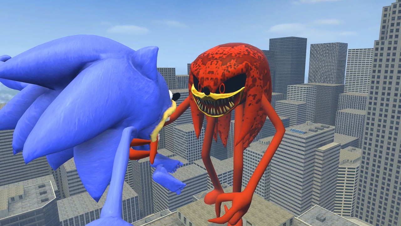 I FOUND NEW SONIC KNUCKLES SMILEY'S VS ALL SHIN SONIC TAPES LOVE STORY! AND OTHER In GMod!