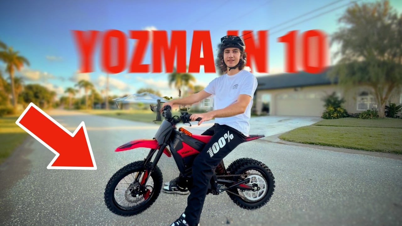 Best Budget Mini Electric Dirt Bike Yozma IN 10 (The Tuttio Killer)