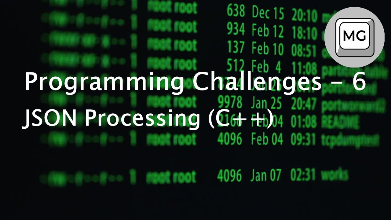 Programming Challenges - 6 - JSON Processing (C++)