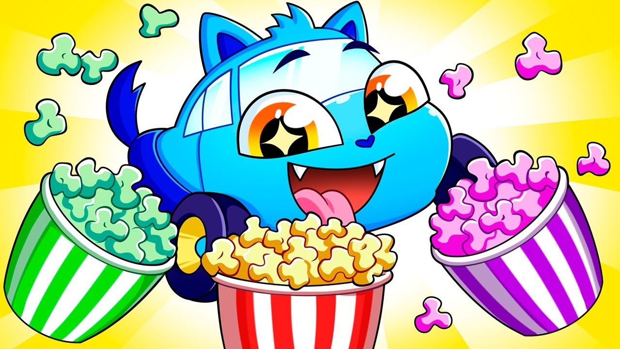 POPCORN Song + Cotton Candy + More Kids Songs and Nursery Rhymes by Baby Cars