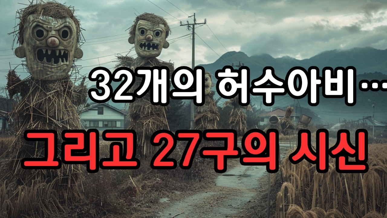 유독 그 마을의 허수아비가 거대했던 소름 끼치는 이유 |공포 이야기 | 심야 귀신 이야기