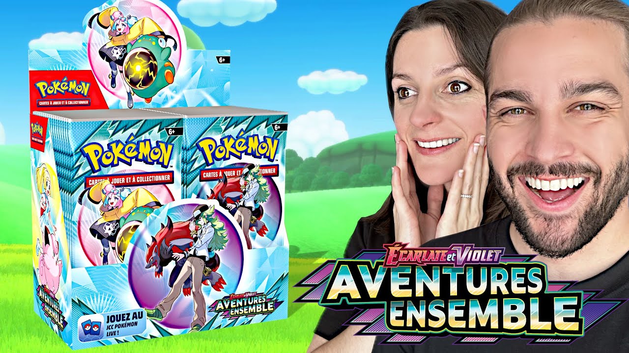 On ouvre une DISPLAY POKÉMON AVENTURES ENSEMBLE !