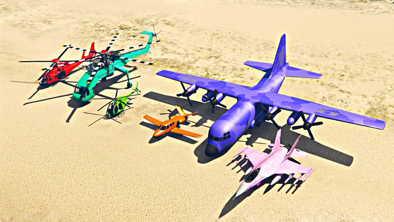$1000M of Plane vs Helicopter  Crash challenge | with joker hero | #gta5