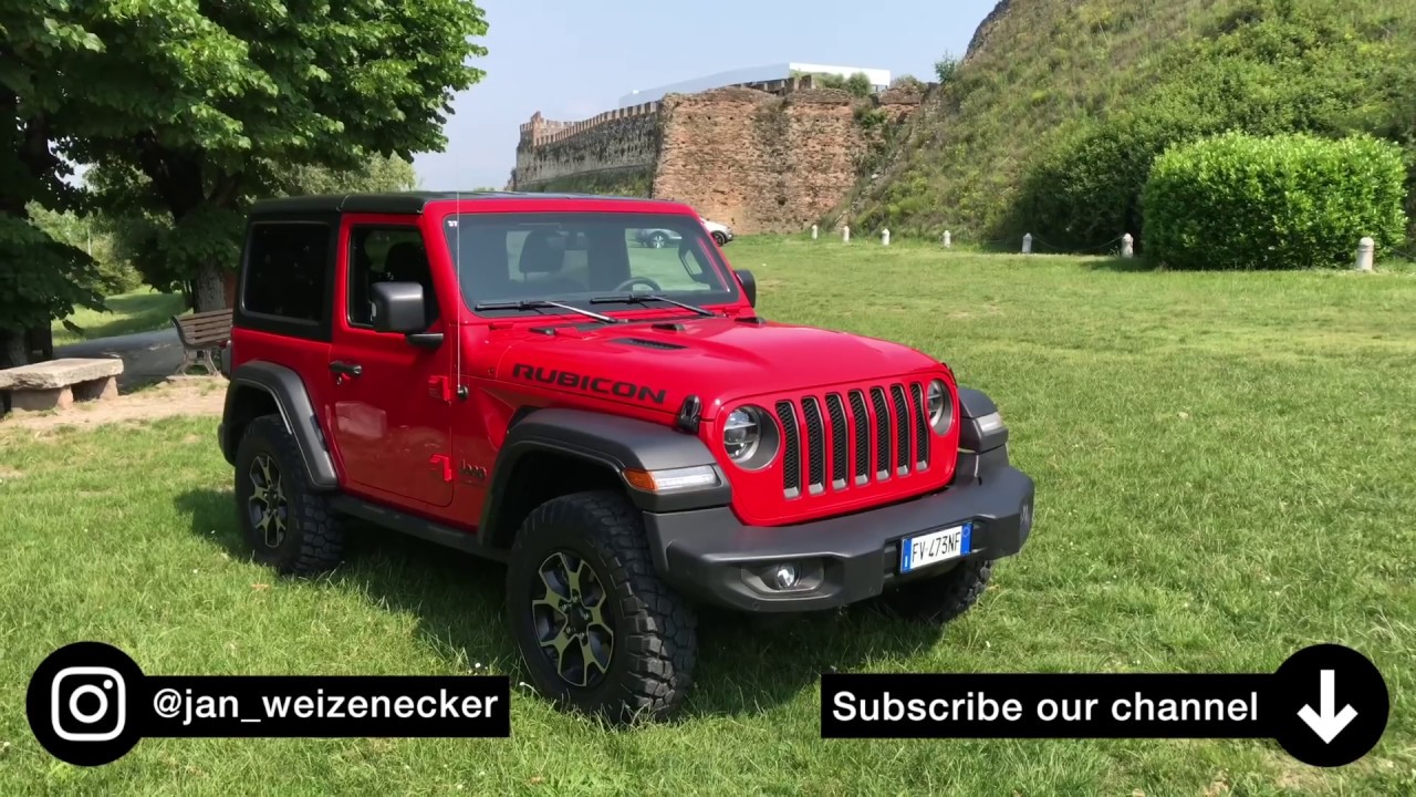 Im 2019 Jeep Wrangler JL 2.0 T-GDI (272 PS) „Rubicon“ auf die Burg 🌳⛰- Fahrbericht | Review | POV.