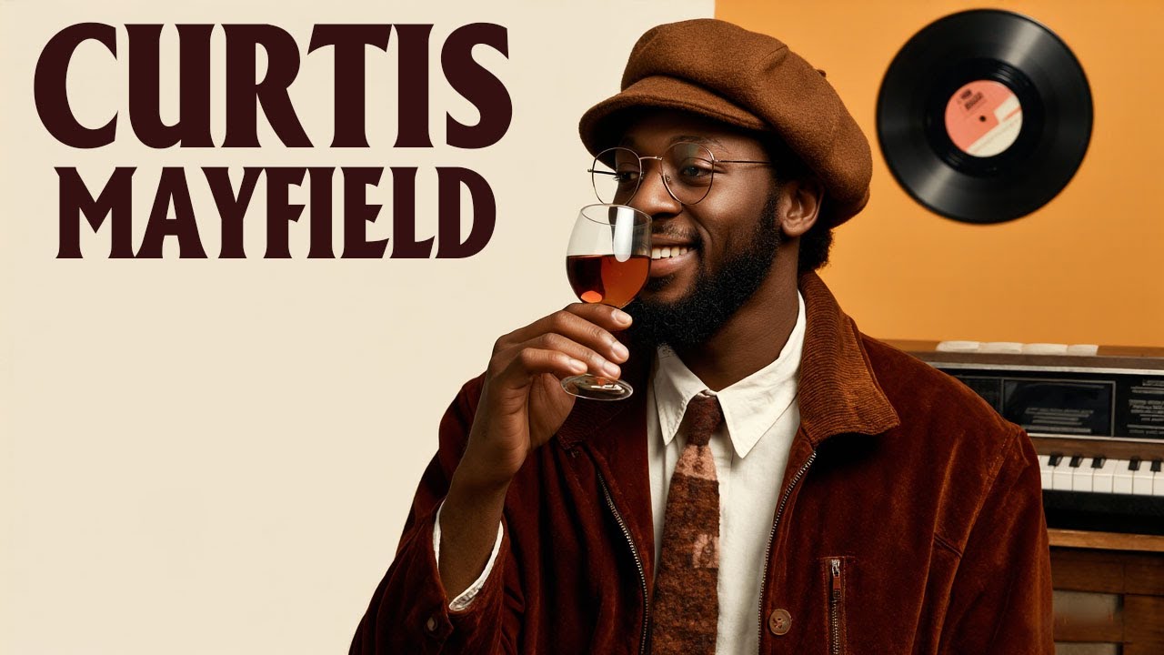 Curtis Mayfield 🎷 Golden Soul Calm (1971) | Chicago Groove Softness • AI Music