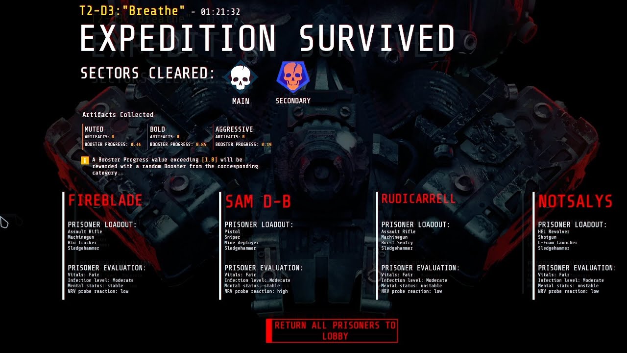 [GTFO MODDED] Samdown 1.0.2 T2-D3 