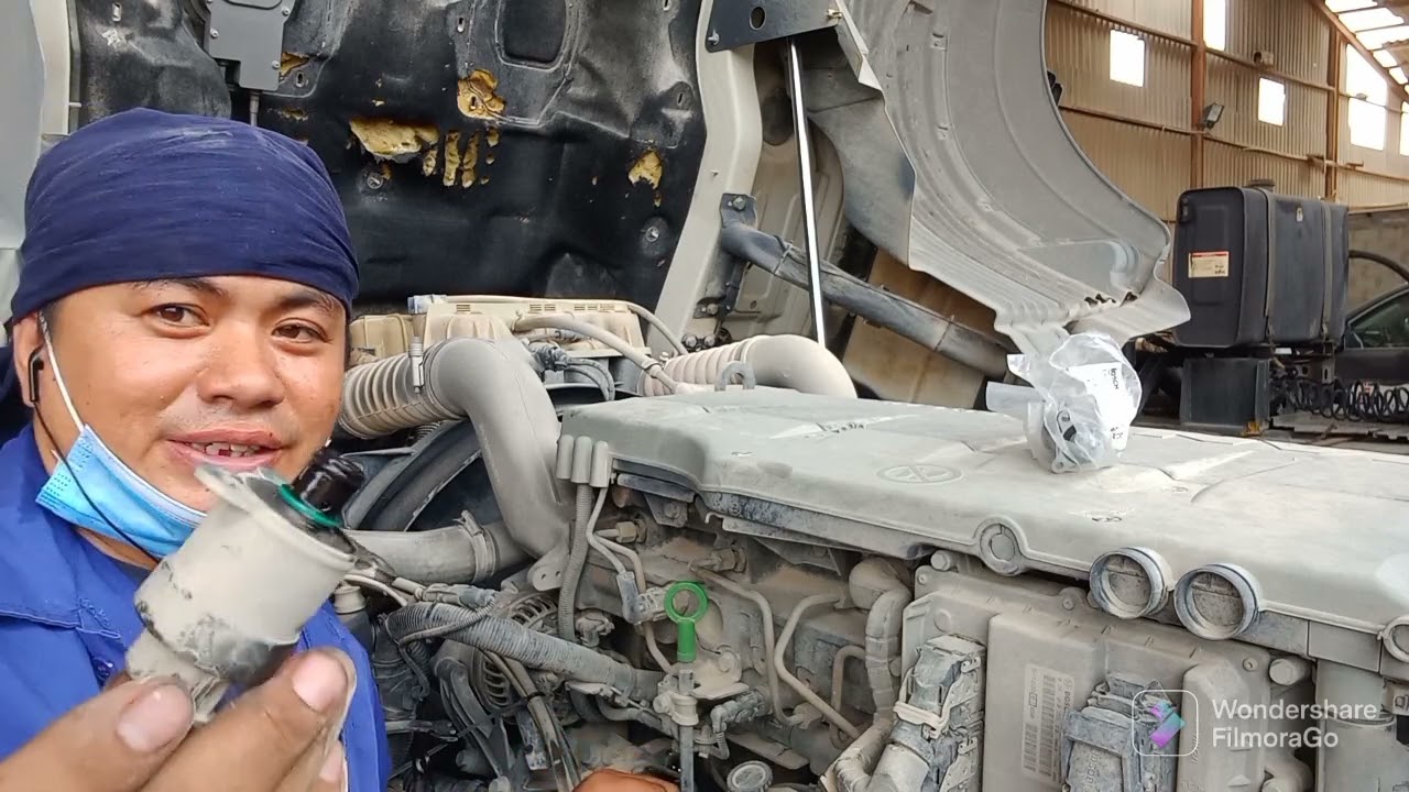 Replace metering valve MAN TGS 21.400 low power and blow smoke exhaust #jjj ortega mix tv