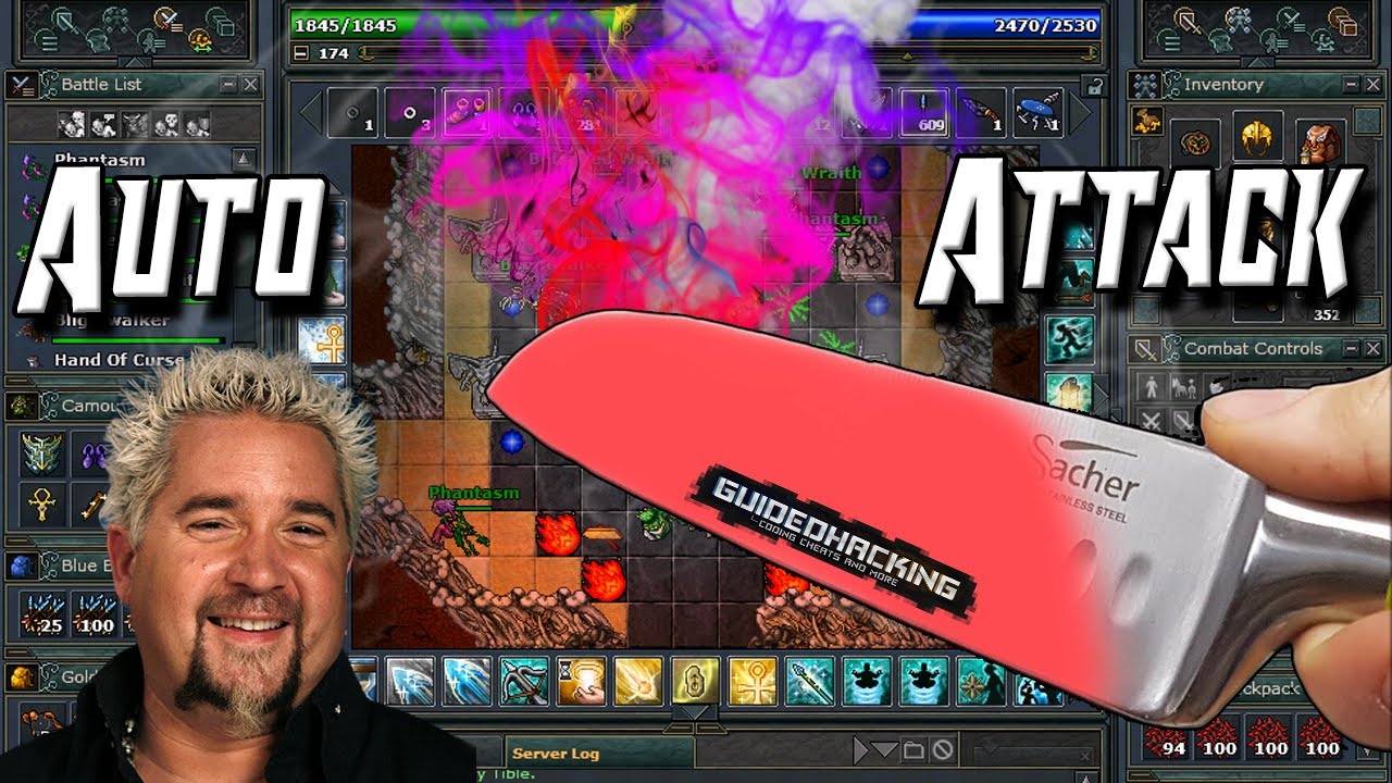 How to make a Tibia Bot - MMO Botting Tutorial by Petko123 3/3