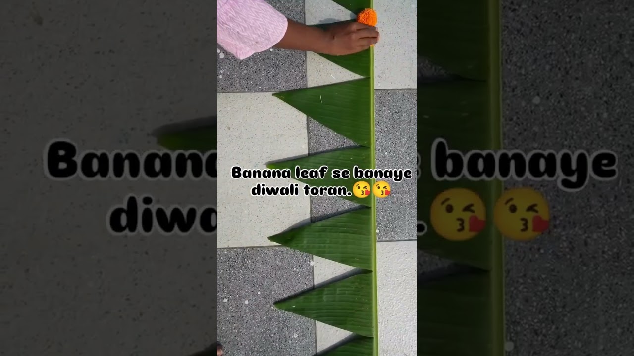 BANANA LEAF TORAN 🌿