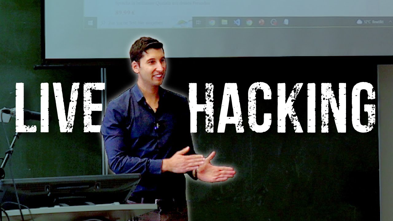 Live Hacking - 5 Angriffe in 30 Minuten
