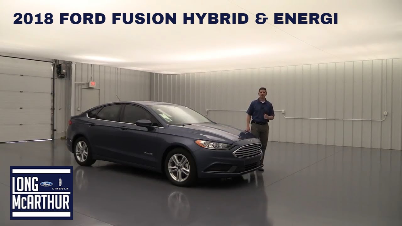 2018 FORD FUSION HYBRID И ENERGY