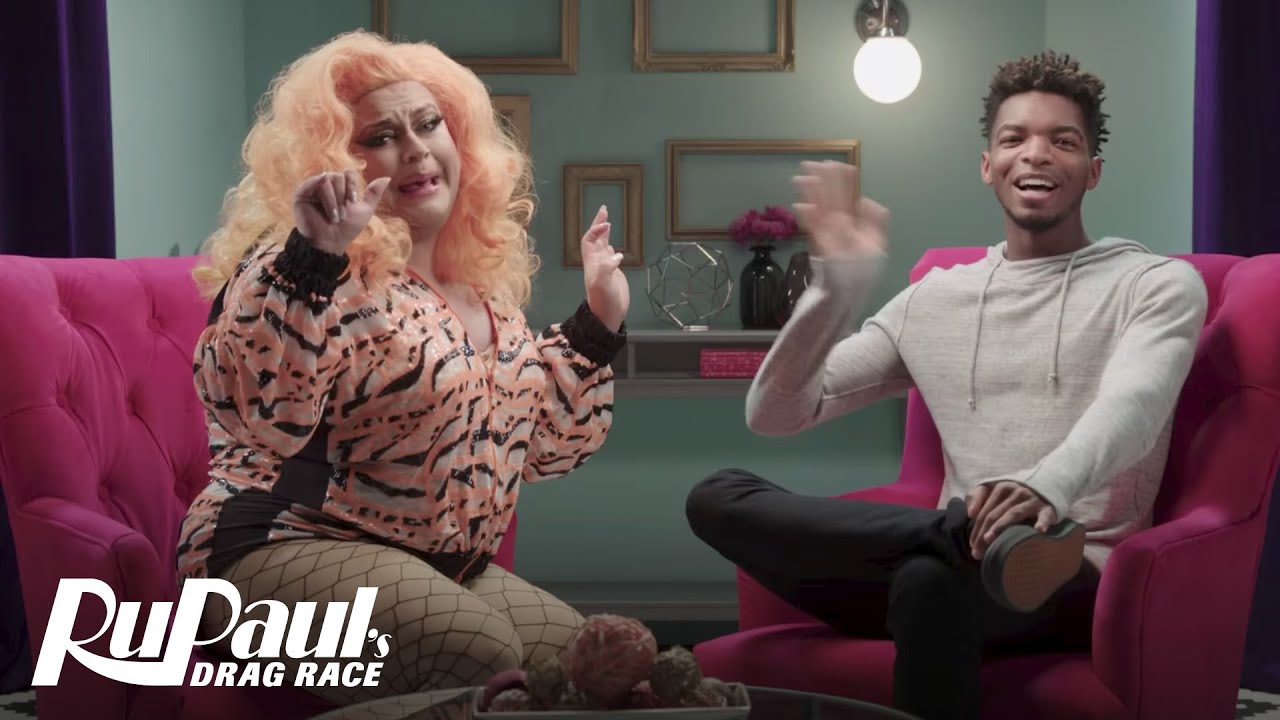 The Pit Stop S8 E3 | Kingsley & Ginger Minj | RuPaul's Drag Race