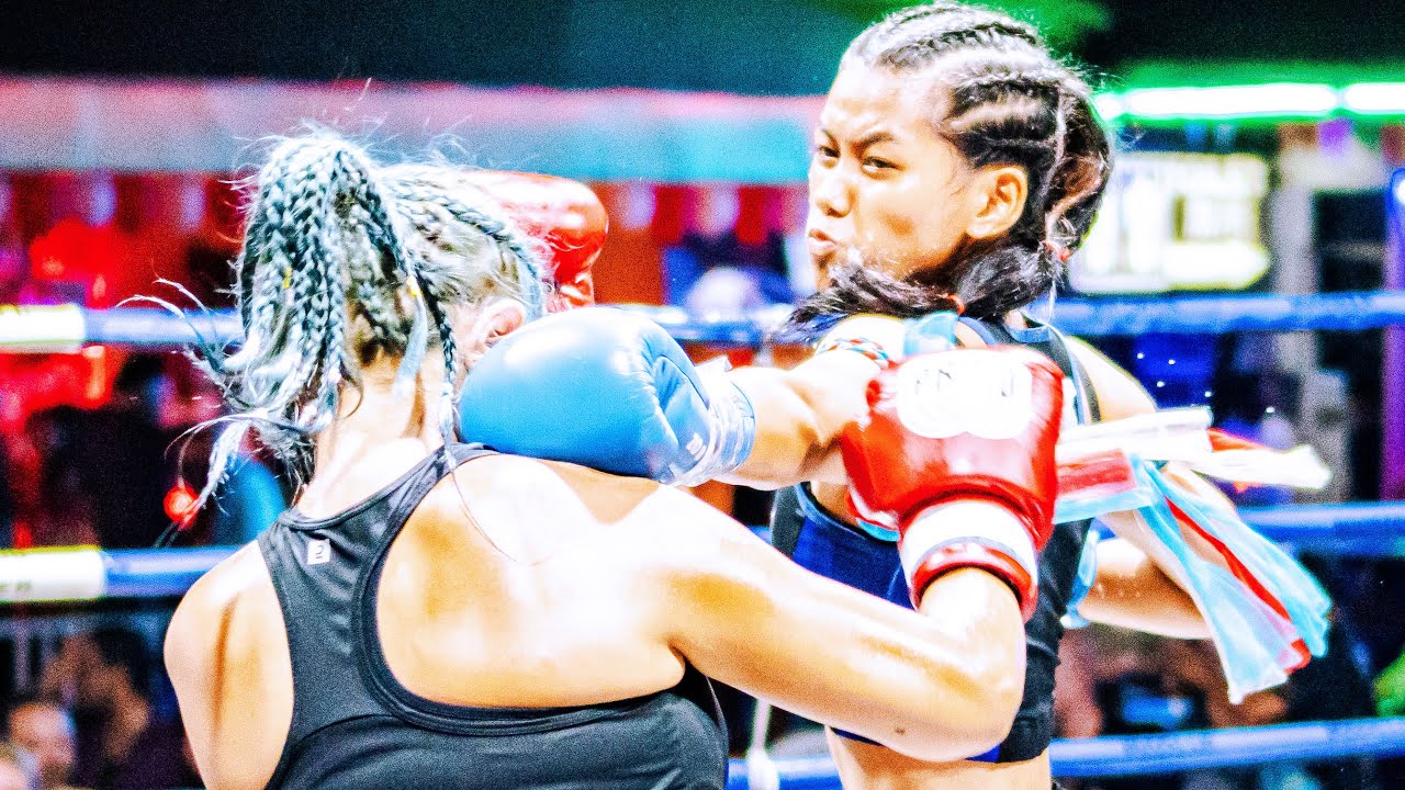 THESE FEMALE MUAY THAI FIGHTERS CAN FIGHT - WHAT A FIGHT THIS WAS