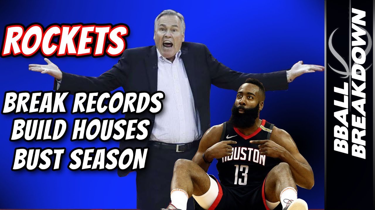 ROCKETS Break Record, Build Houses, Bust Season in Game 7