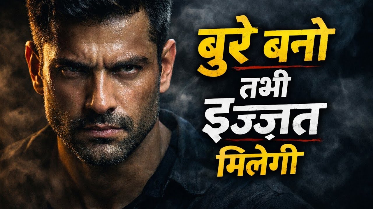 बुरे बनो तभी इज्ज़त मिलेगी | Hard Life Truth That Will Change You | Life Changing Motivation