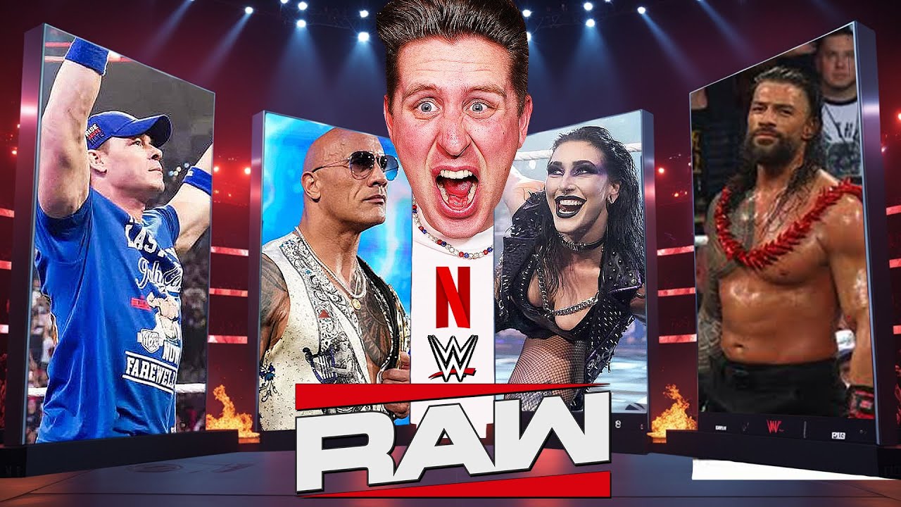 THE HISTORY MAKING WWE MONDAY NIGHT RAW! | Kleschka Vlogs