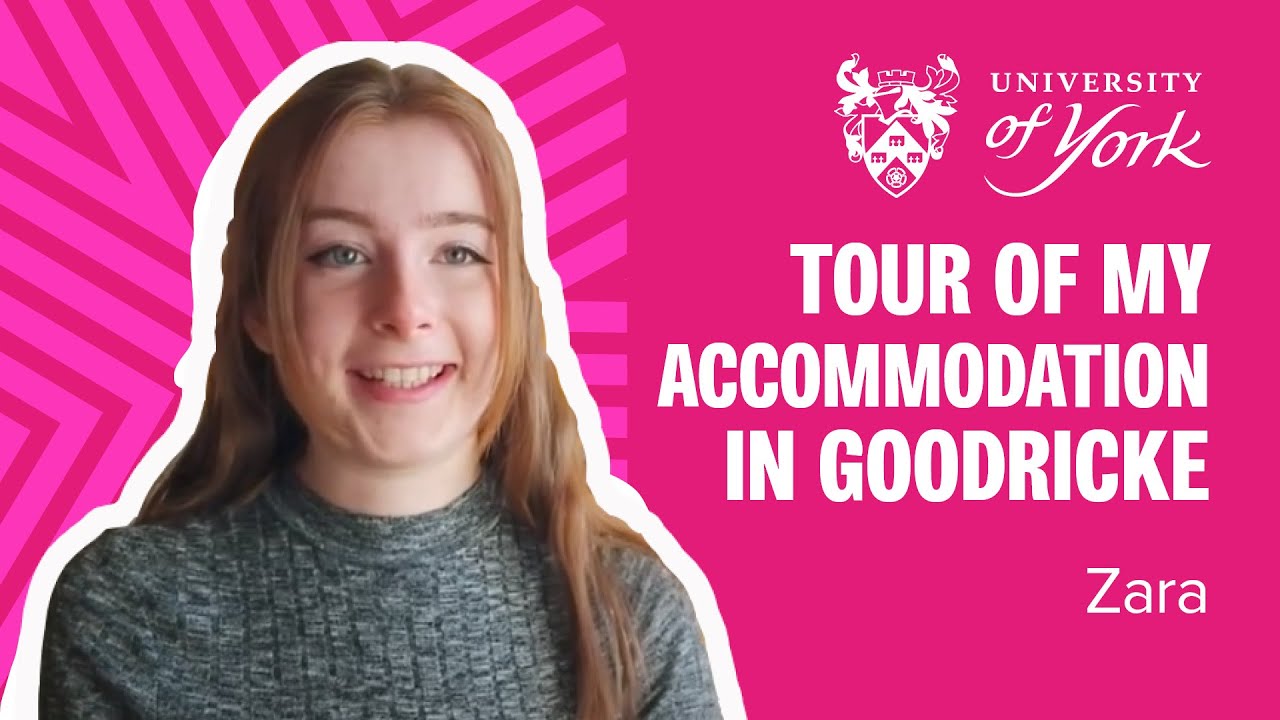 Goodricke College accommodation tour at the Uni of York