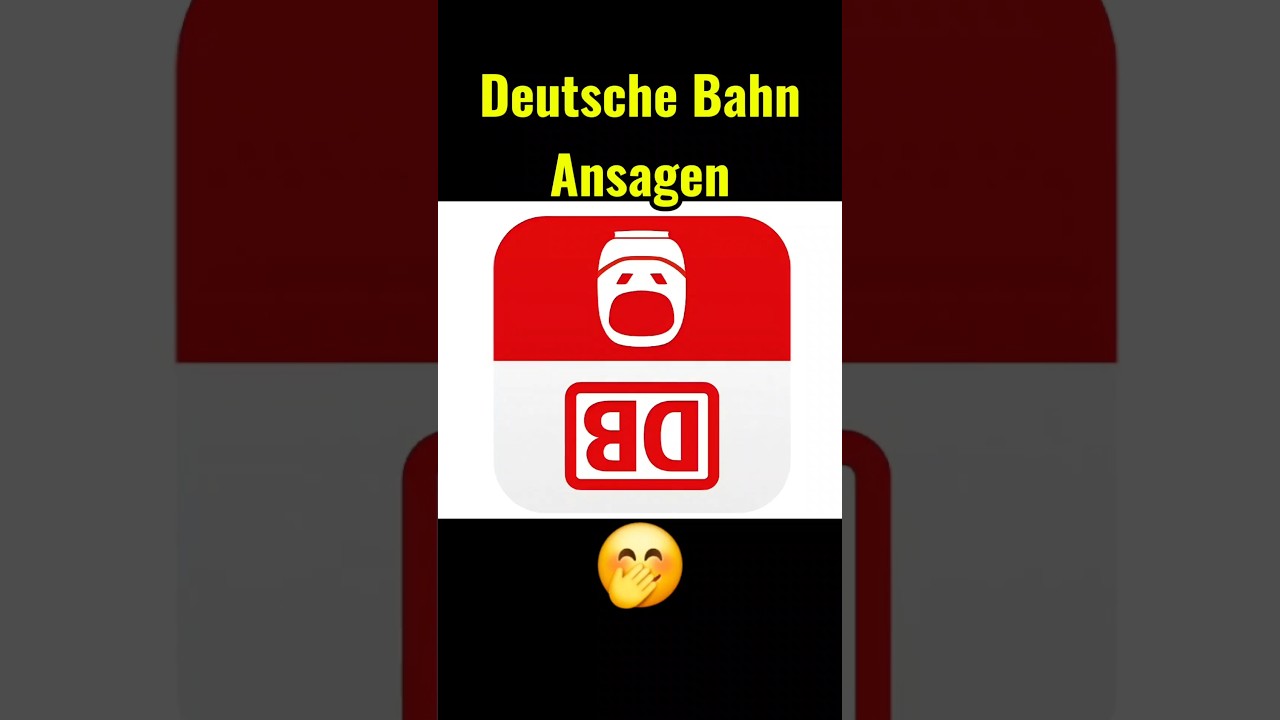 #deutschebahn #db #humor #deutschland #bahn #lustig #zug #ansage #witzig #z&uuml;ge #zumlachen  #zugfahrt