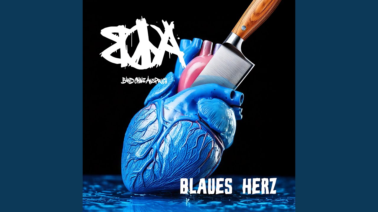 Blaues Herz