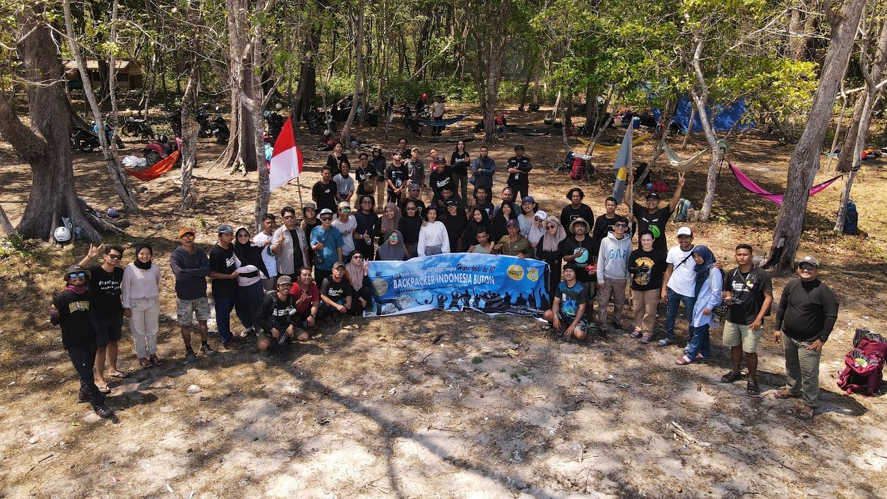 MILAD 1 DEKADE BPI BUTON || KESERUAN DAN KEKOMPAKKAN KELUARGA  BACKPACKER INDONESIA BUTON