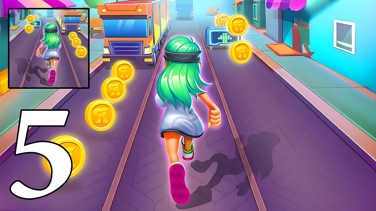 Street Rush - Running Game | Gameplay Walkthrough Part 5 | (Android, iOS)