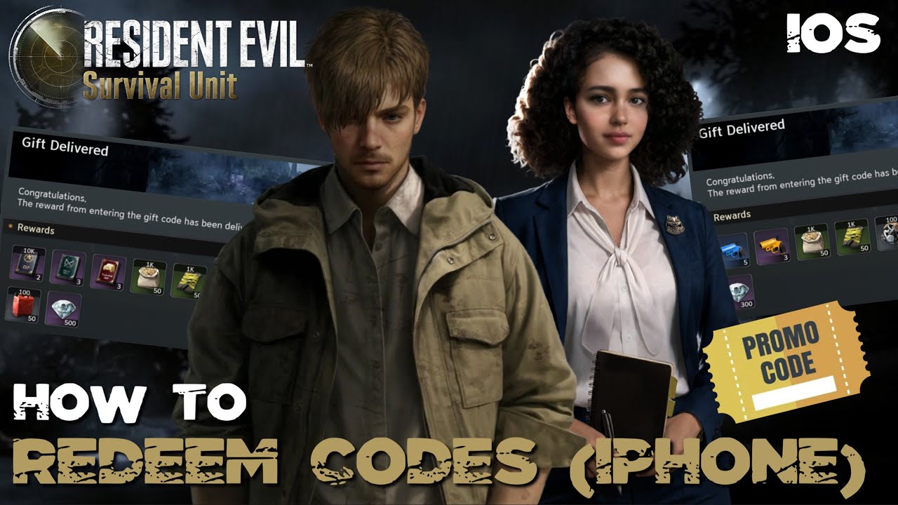 Как активировать специальные коды! (iPhone/iOS) | Resident Evil: Survival Unit (мобильная версия)