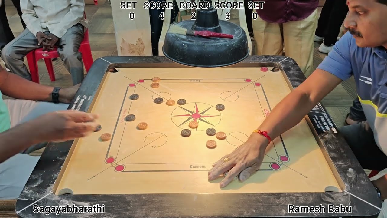 🎯 QF Thriller | Ramesh Babu vs Sagayabharathi | Epic Battle at YMCA ESPLANADE 2025!#CarromUnlimited