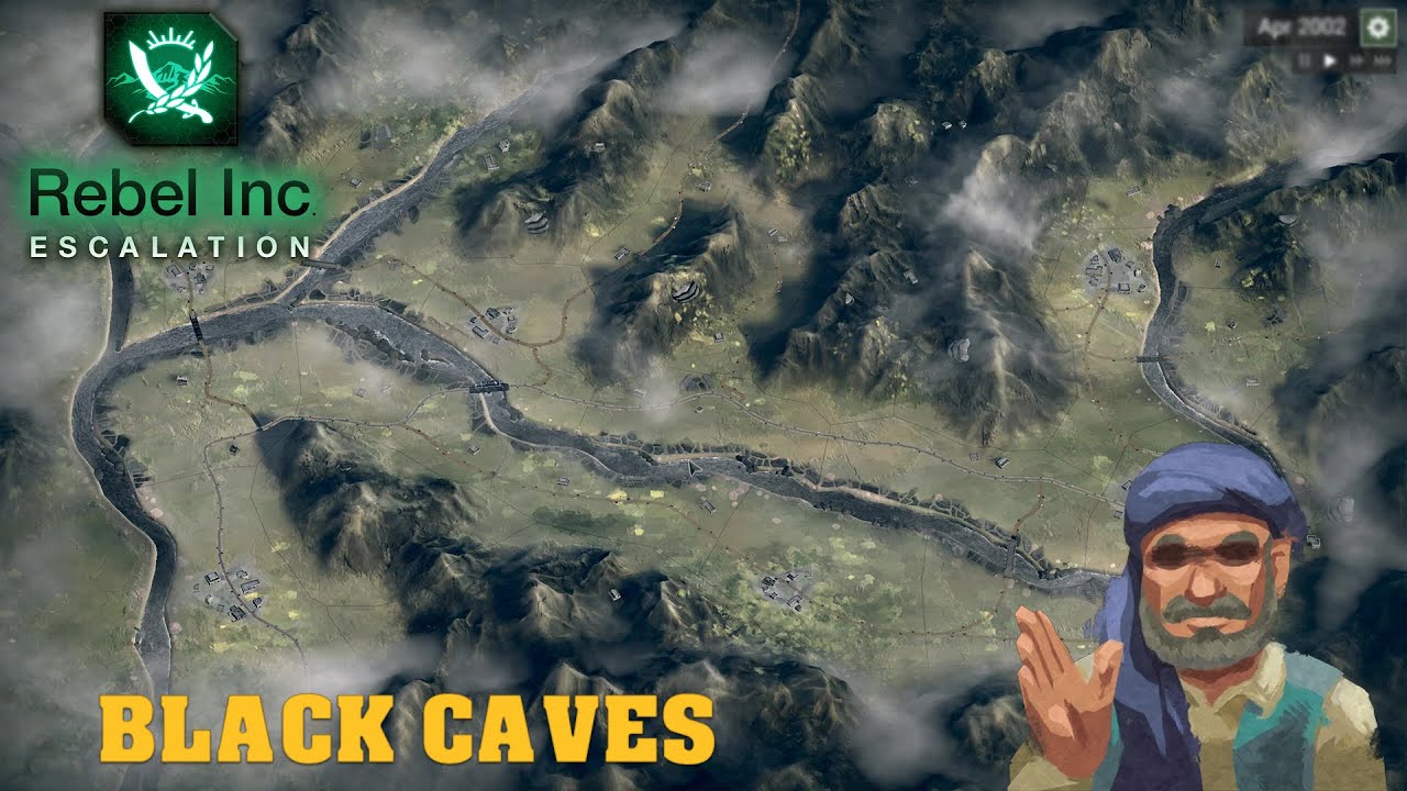 Rebel Inc: Escalation - Black Caves | The Warlord (Normal)