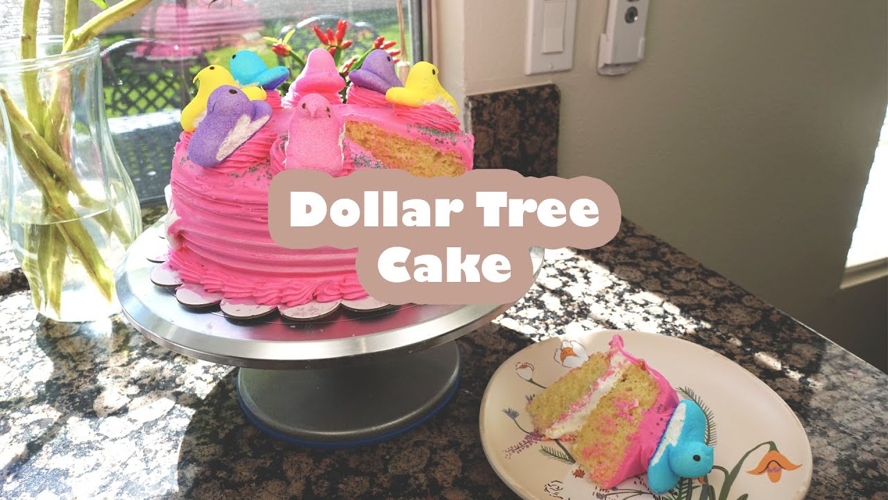 Dollar Tree Cake Challenge