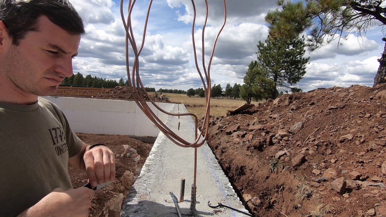 Установка порогов и расположение балок пола